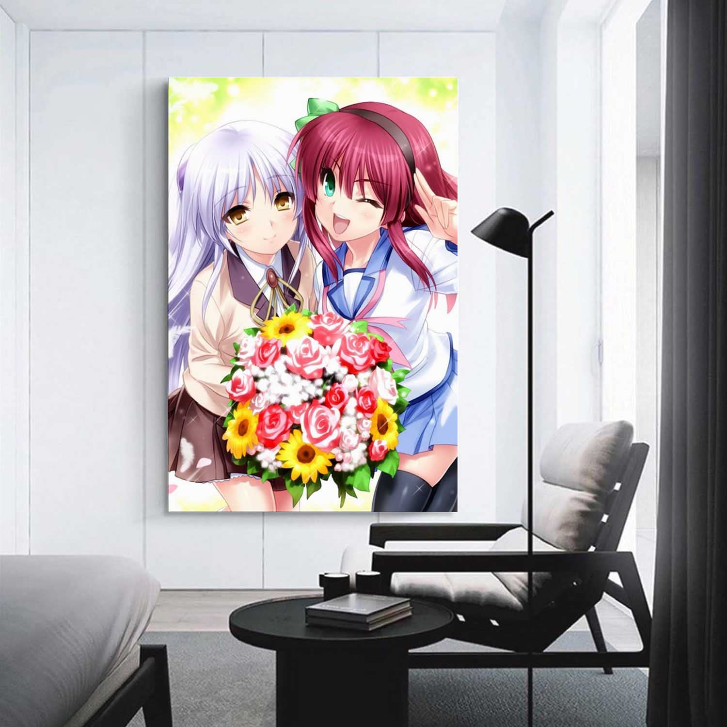 Amazon.com: Anime Angel Beats Yuri Tachibana Kanade Poster Wall